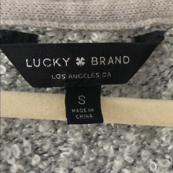 Lucky Brand Fuzzy Cardigan - Picture 3 of 3